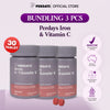 (HALAL) Perdays Pregnancy Iron & Vitamin C 30 Tablet (Bundling 3 Botol) Halal BPOM TGA Made In Australia