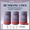 (HALAL) Perdays Pregnancy Iron Vitamin C + Perdays Plant Calcium Complex K2 60 Tablet + Pregnancy DHA 60 Soft Capsul BPOM TGA Made In Australia Suplemen Hamil (BUNDLING 3 PCS)