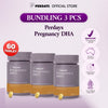 (HALAL) Perdays Pregnancy Iron Vitamin C + Perdays Plant Calcium Complex K2 60 Tablet + Pregnancy DHA 60 Soft Capsul BPOM TGA Made In Australia Suplemen Hamil (BUNDLING 9 PCS)