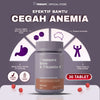 (HALAL) Perdays (Bundling 2 Botol) Pregnancy Iron & Vitamin C Zat Besi 30 Tablet  Halal BPOM TGA Made In Australia Mencegah Anemia Kekurangan Darah Rendah