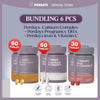(HALAL) Perdays Pregnancy Iron Vitamin C + Perdays Plant Calcium Complex K2 60 Tablet + Pregnancy DHA 60 Soft Capsul BPOM TGA Made In Australia Suplemen Hamil (BUNDLING 6 PCS)